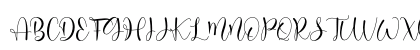 Melisha Regular Uppercase Preview