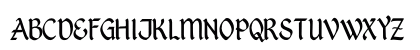 Kingthings Petrock Light Regular Uppercase Preview