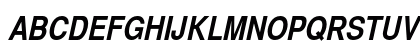 BastionC Bold Italic Uppercase Preview