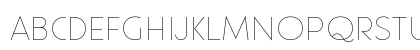 Pages Grotesque Thin Demo Regular Uppercase Preview