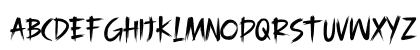 Bonechiller Regular Uppercase Preview