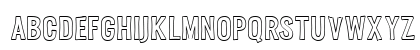 Melvis Free Outline Uppercase Preview