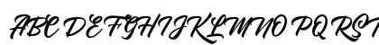 Youther Script Regular Uppercase Preview