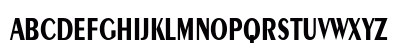 PenwinCondensed Bold Uppercase Preview