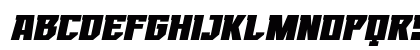 NOKRIOS Gash Slant Regular Uppercase Preview