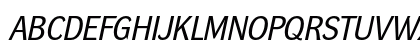 DynaGrotesk R Italic Uppercase Preview
