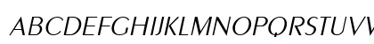 PenyaeLight Italic Preview