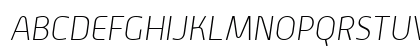 Alwyn ThinOblique Uppercase Preview