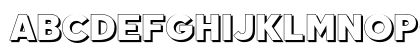 Qebab Shadow FFP Regular Uppercase Preview