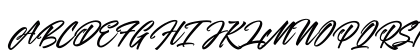 Panbers Regular Uppercase Preview