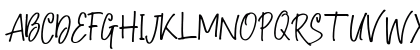 Hollybear Regular Uppercase Preview