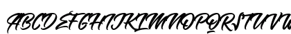 BaksodaDemo Regular Uppercase Preview