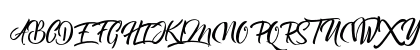 Bareken Regular Uppercase Preview