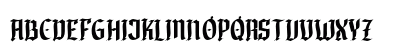 WAXEN Regular Uppercase Preview