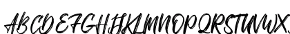 Bigbroade Demo Regular Uppercase Preview