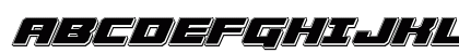 Cruiser Fortress Punch Italic Italic Preview