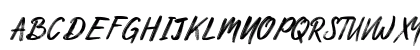 Nuttyclash demo Regular Uppercase Preview