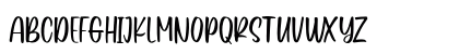 Adora Chalie Regular Uppercase Preview
