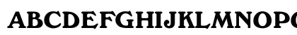 YUWindsorR Regular Uppercase Preview
