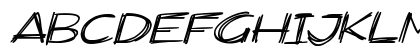 Widescratch Italic Preview