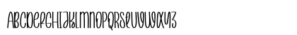 With Snowman Regular Uppercase Preview
