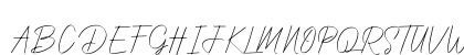 YoungSignature Regular Uppercase Preview