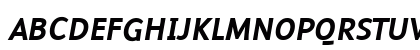 Malcom Medium Italic Uppercase Preview