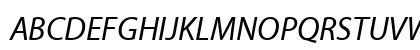 STVMyriad NormalItalic Preview