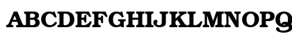 Bookwoman DemiSH Uppercase Preview