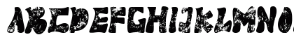 Panther Fighter Regular Uppercase Preview