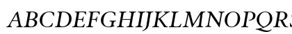 PoynterText Regular Uppercase Preview