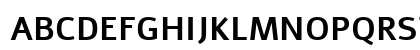 Alef Bold Uppercase Preview