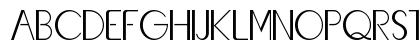 Livingston Demo Sanserif Regular Uppercase Preview