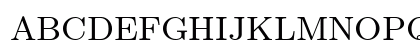 cmr8 Regular Uppercase Preview