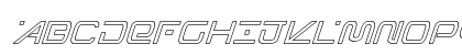 Foreign Alien Outline Italic Outline Italic Uppercase Preview