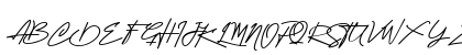 Attention Script Regular Uppercase Preview