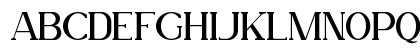 Virtus Verona Serif Regular Uppercase Preview