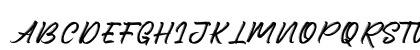 Marijose FreePersonalUse Script Uppercase Preview