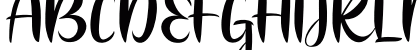 Bakira Regular Uppercase Preview