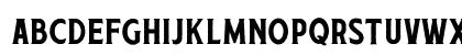 Retjeh Demo Rough Uppercase Preview