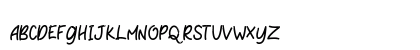 Littlecandy Regular Uppercase Preview