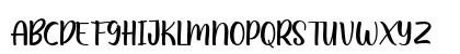 Amatemora Regular Uppercase Preview