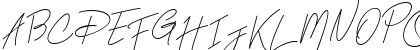 Rhesmanisa Regular Uppercase Preview