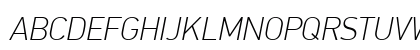PF DinText Pro Thin Italic Preview