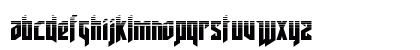 Deathshead Halftone Regular Uppercase Preview