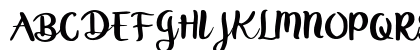 Rheydo Regular Uppercase Preview