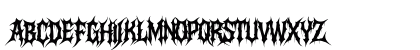 Abismo Sangriento Regular Uppercase Preview