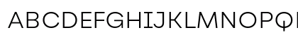 Alphazet Light Regular Uppercase Preview