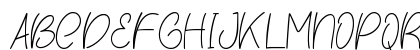 Adilla Paleeto Regular Uppercase Preview