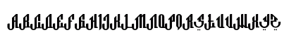 Al Hanin Regular Uppercase Preview